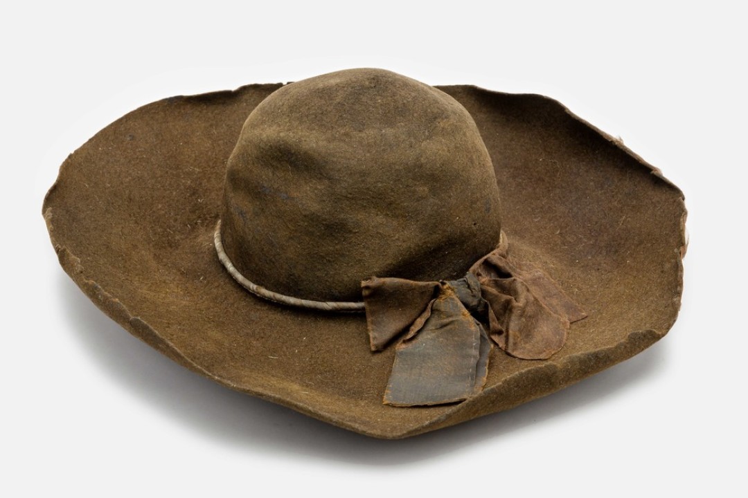 Шляпа. Фетр, шелк, Европа, конец XVII – начало XVIII в.