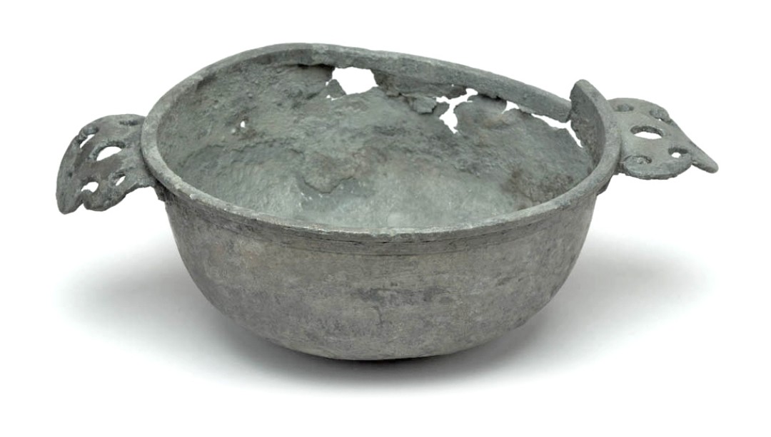 Миска. Олово с добавлением свинца. Европа, конец XVII в.