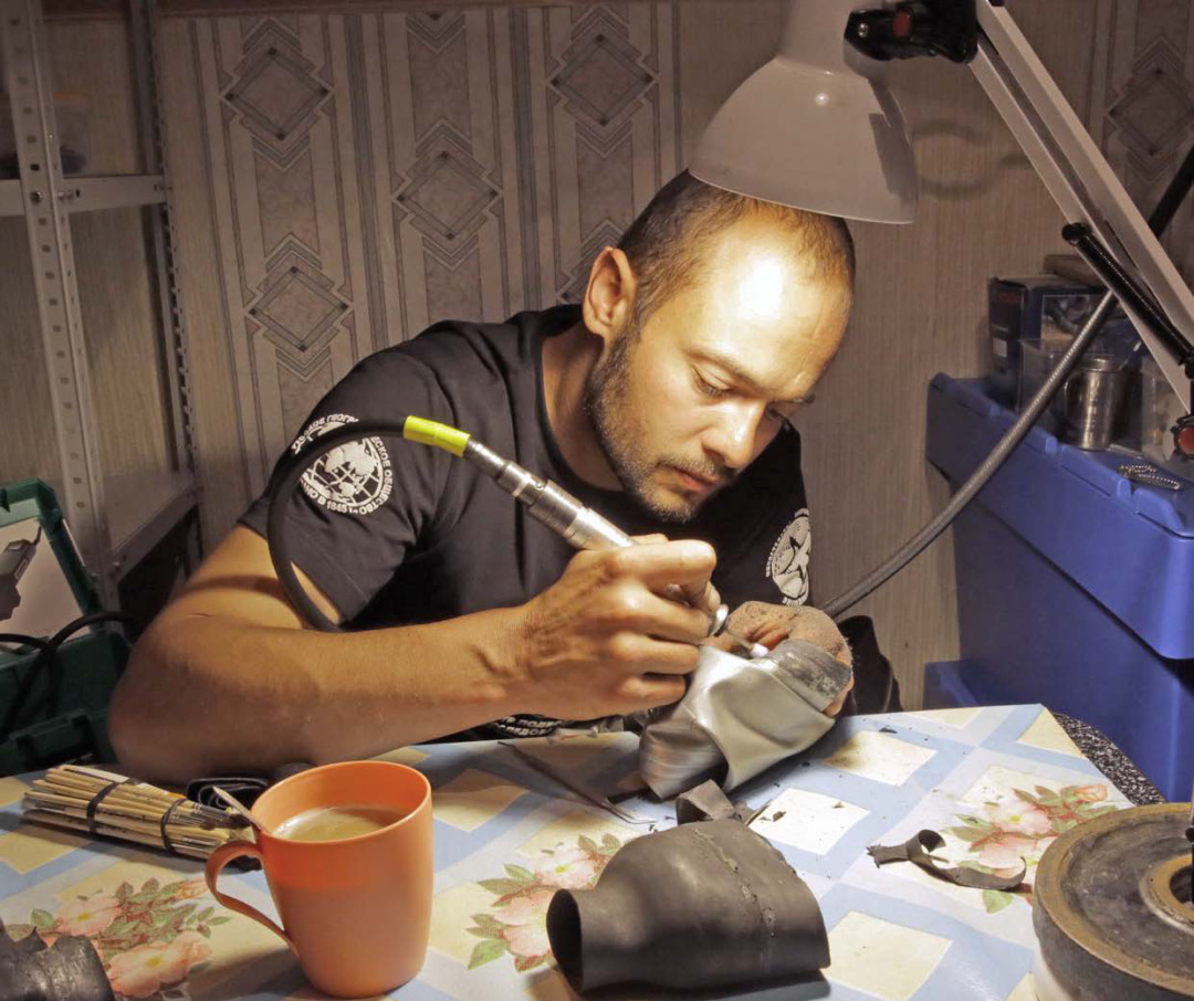 Водолаз-волонтер ЦПИ РГО Сергей Прохоров.