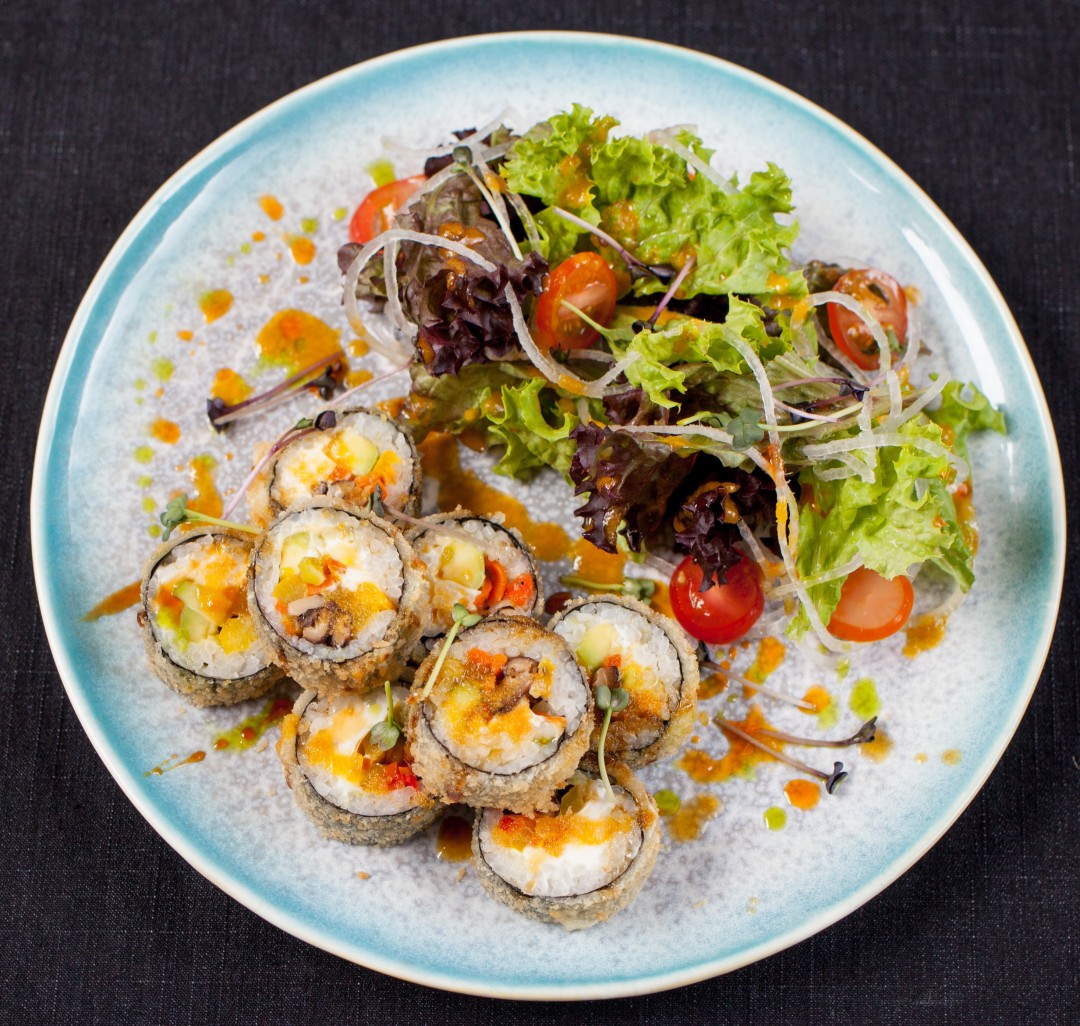 Ролл темпура вегетарианский