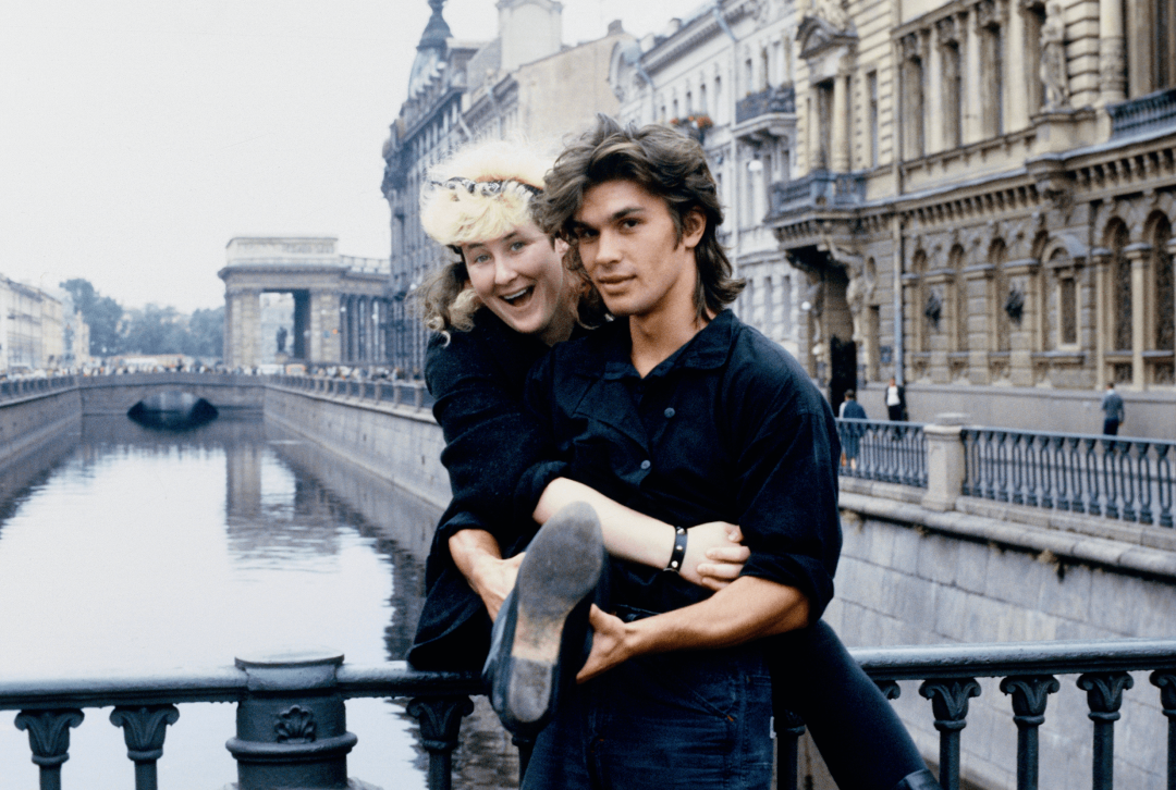 Джоанна Стингрей и ее будущий муж Юрий Каспарян