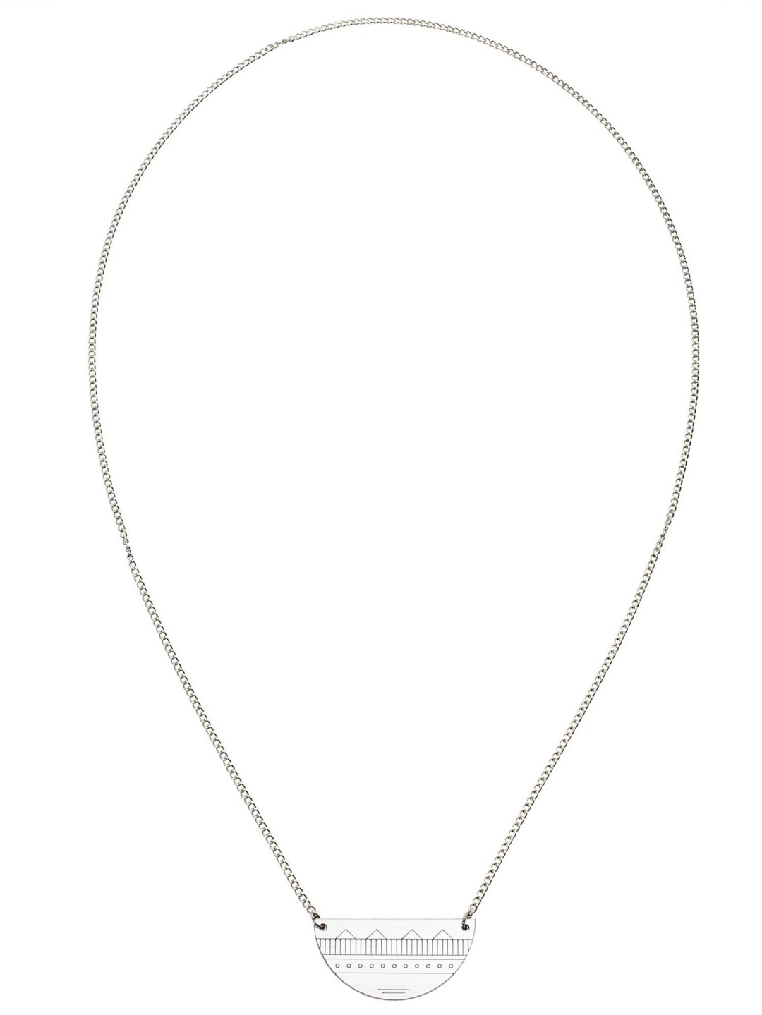 Минималистичное колье с кулоном The Poundshop, 990 рублей (aupontrouge.ru)