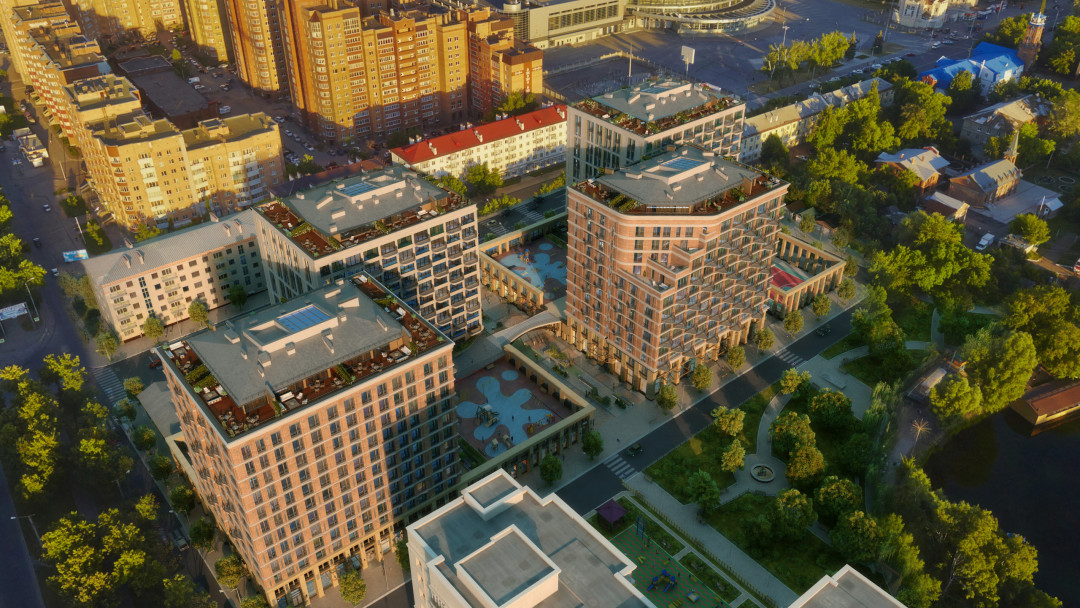 Расположению «Аристократа» действительно можно позавидовать: все необходимое для семьи в шаговой доступности