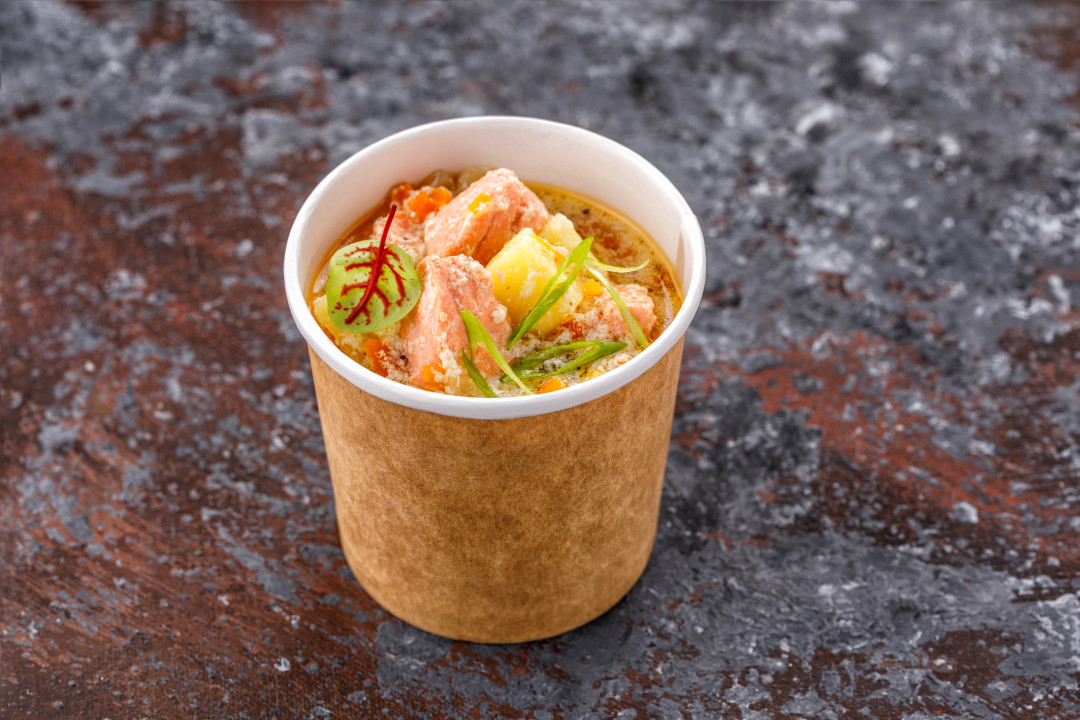 Уха из семги