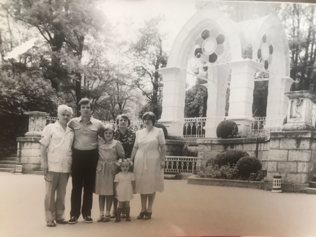 Семья Меркуловых на отдыхе в Кисловодске