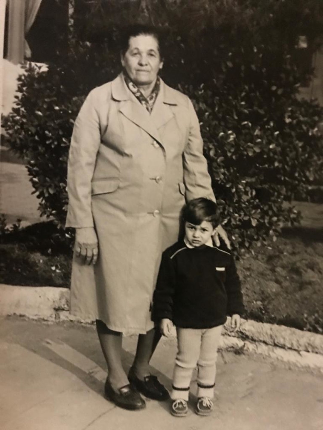Мария Алексеевна с внуком Романом