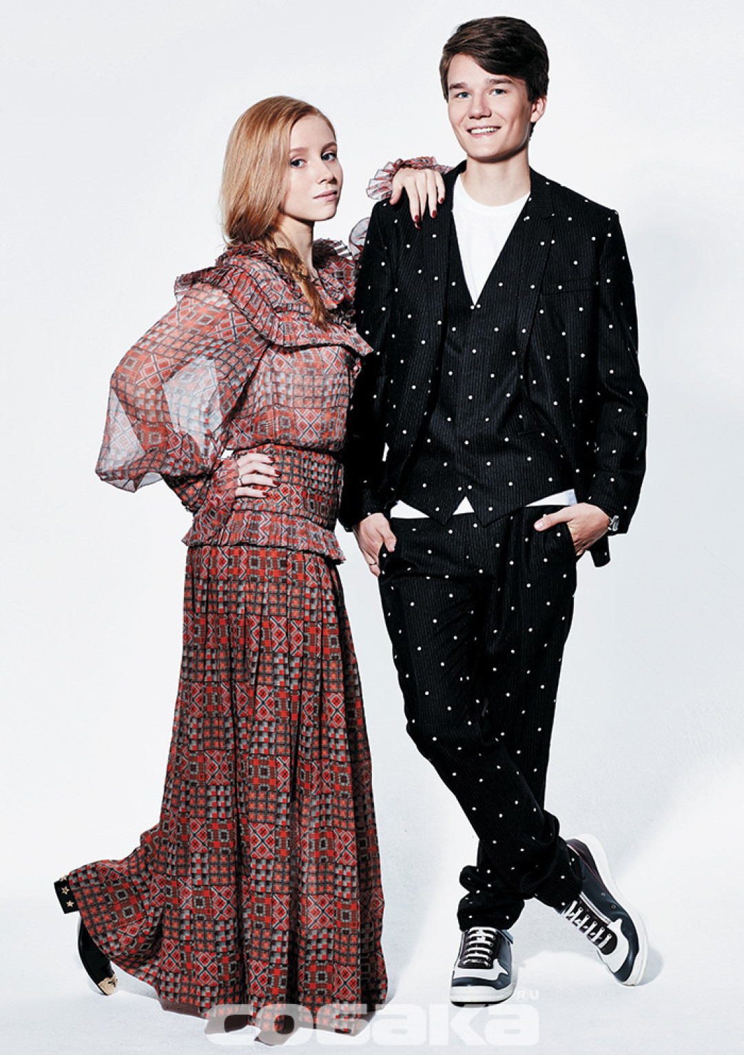 Максим Шостакович и его супруга Ксения