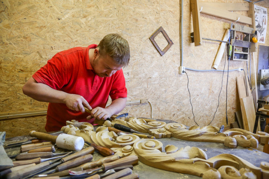 Мастерская резчиков