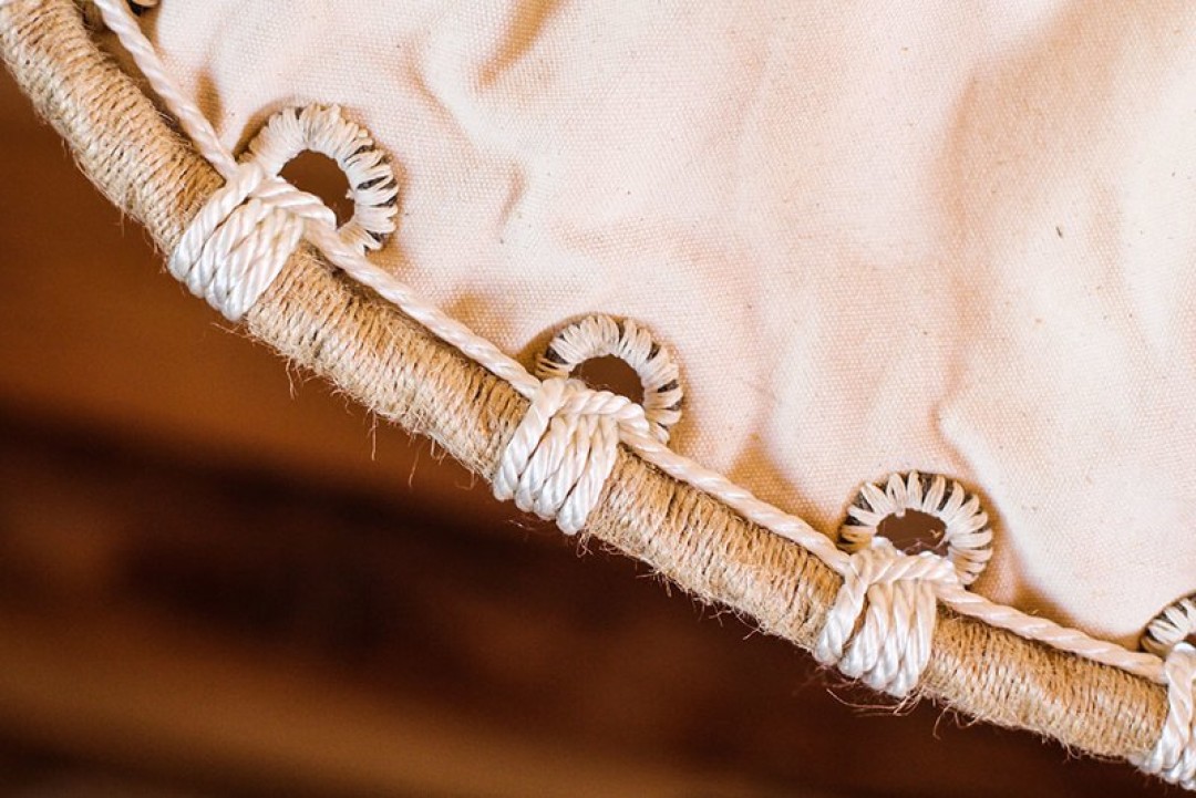 Обработанные люверсы