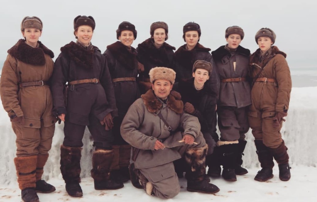 Фото со съемок фильма «Воздух»: Instagram @german_alekses