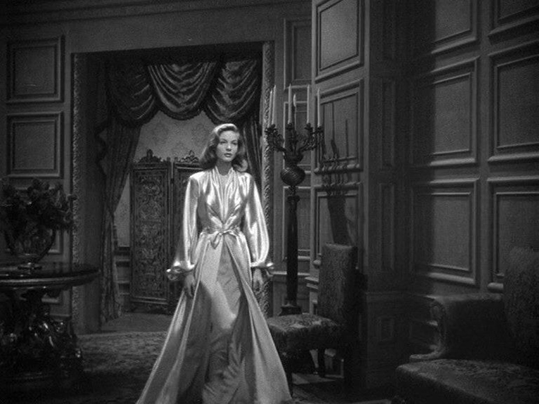 Лорен Бэколл в фильме «Глубокий сон», 1946