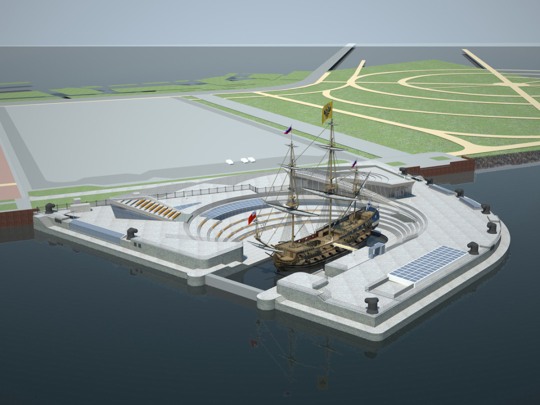 В проекте запланированы подводная и надводная части