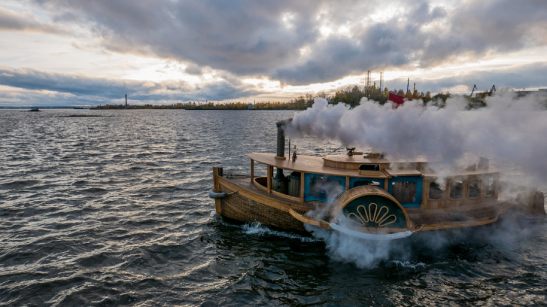 Паровой катер «Русич» был отреставрирован Верфью исторического судостроения «Полтава» и спущен на воду весной 2015 года.