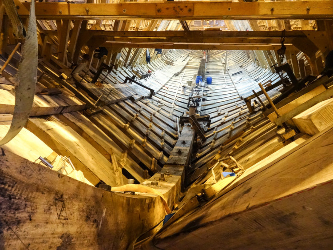 Установка ахтерштевня и фашенписа