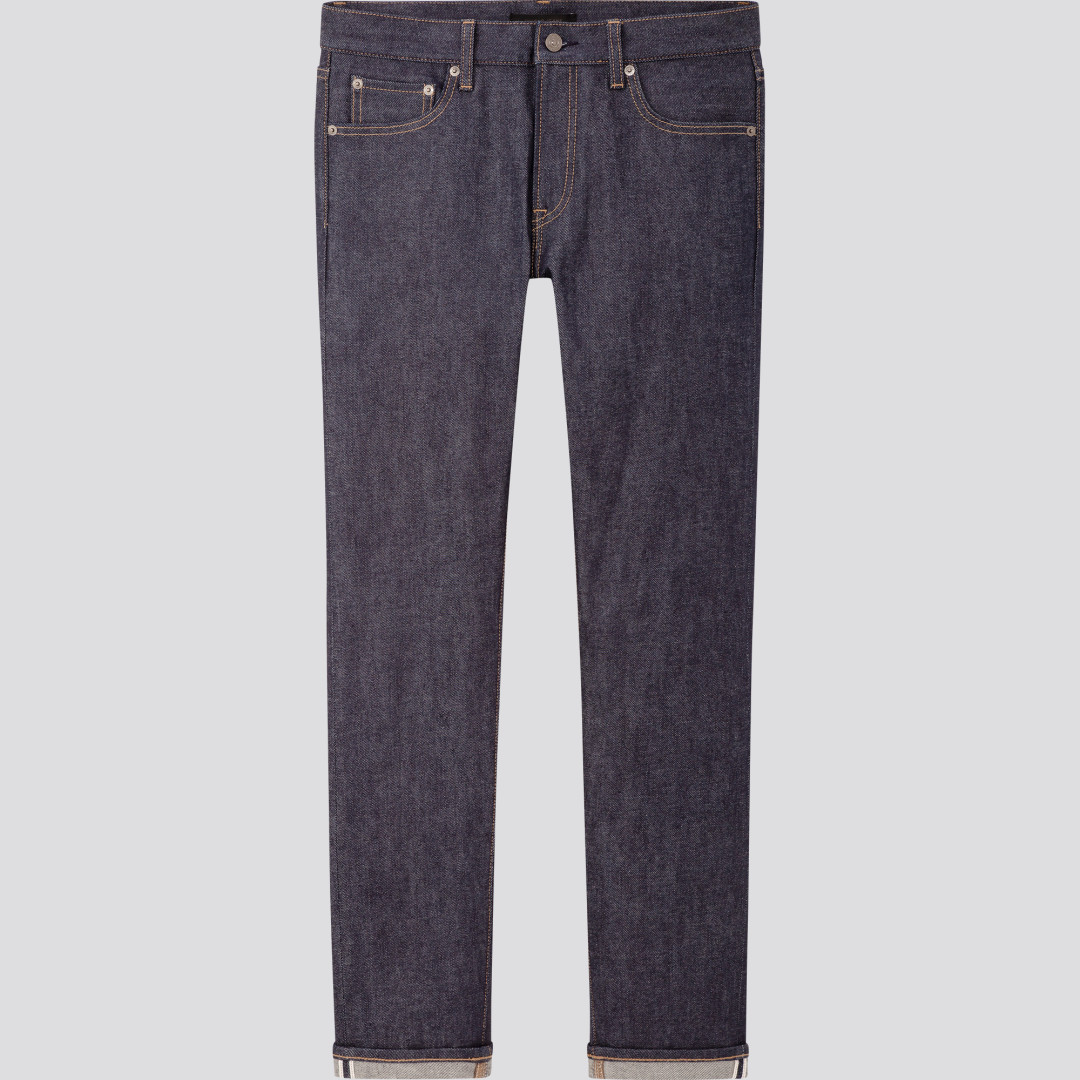 ЗАУЖЕННЫЕ ЭЛАСТИЧНЫЕ ДЖИНСЫ СЕЛВИДЖ