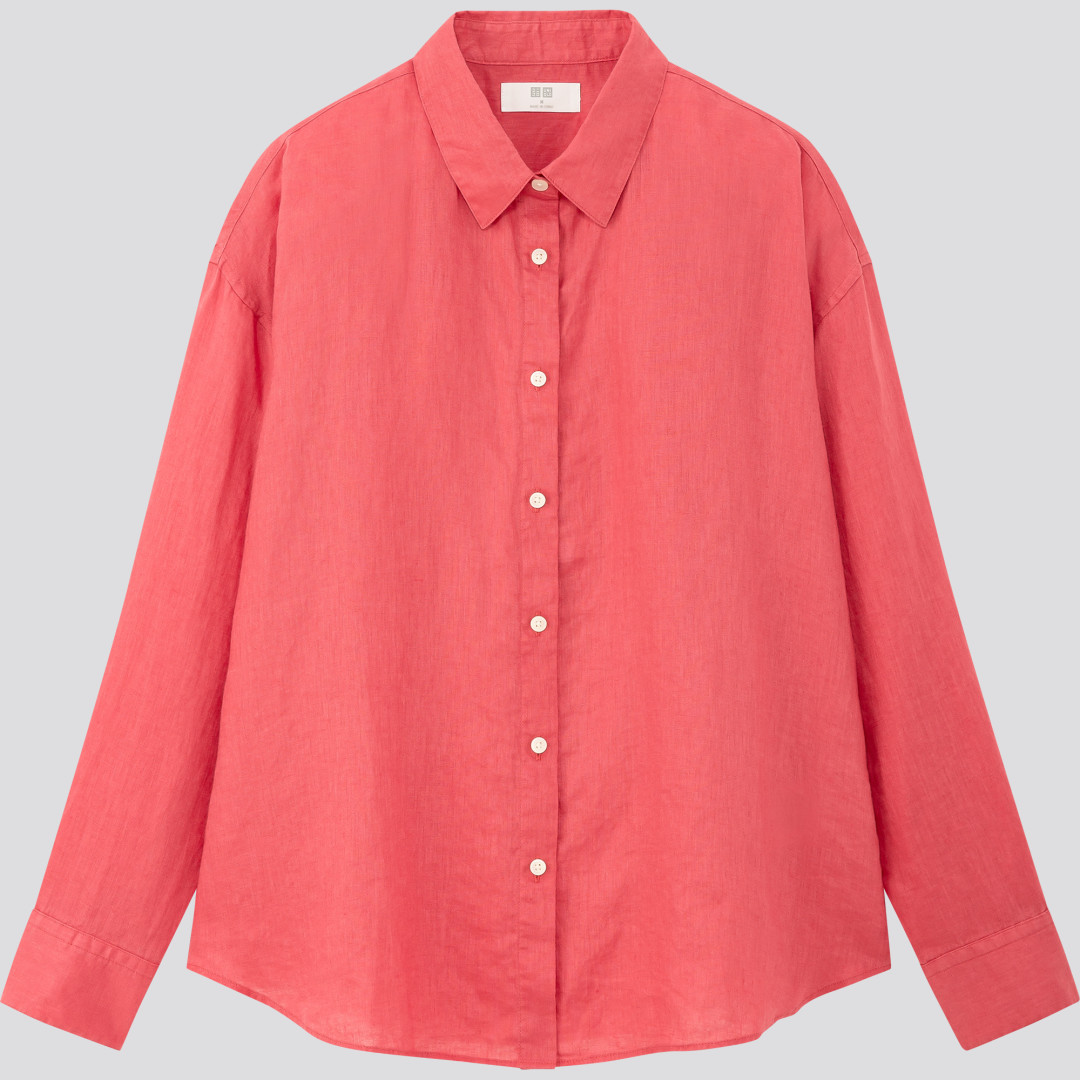 БЛУЗКА ИЗО ЛЬНА ПРЕМИУМ