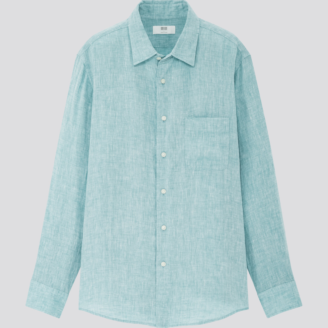 ВЕРХНЯЯ СОРОЧКА ИЗО ЛЬНА ПРЕМИУМ