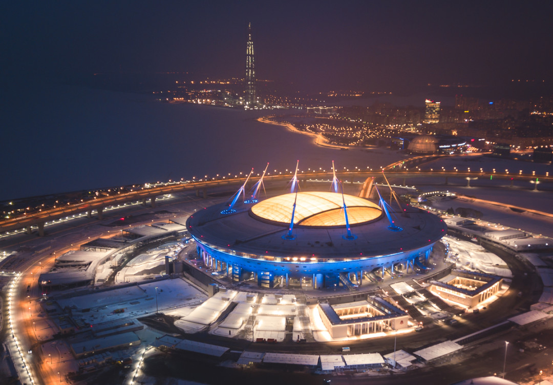 Стадион ФК Зенит Санкт Петербург