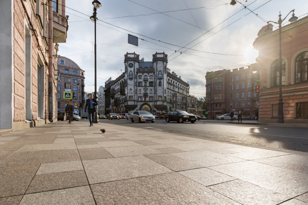 В прошлом году завершились работы на Большом проспекте Петроградской стороны
