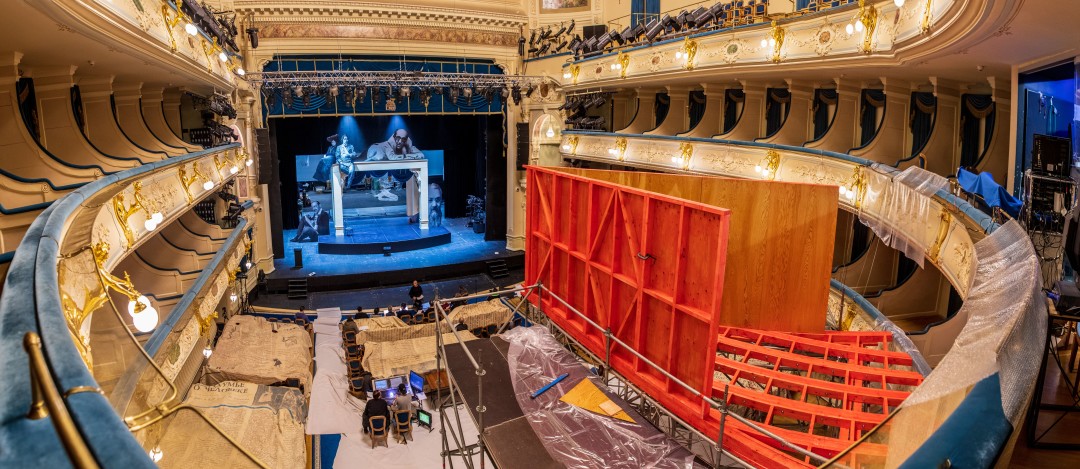 Конструкция Фанерного театра в БДТ