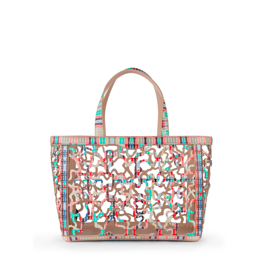 Средняя разноцветная сумка-тоут Kaos Shock. 6 800 руб. (13 600 руб.)