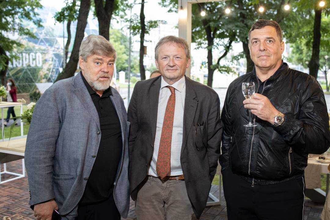 Константин Ремчук, Борис Титов и Александр Любимов