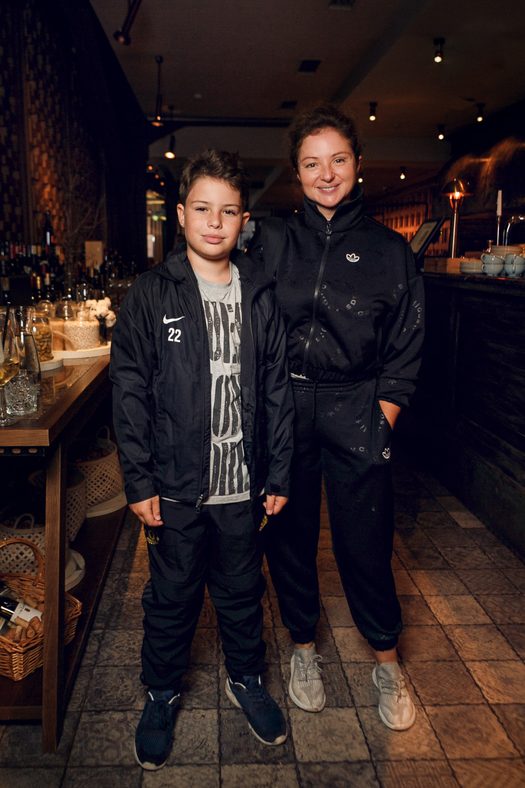 Анна Банщикова с сыном Михаилом