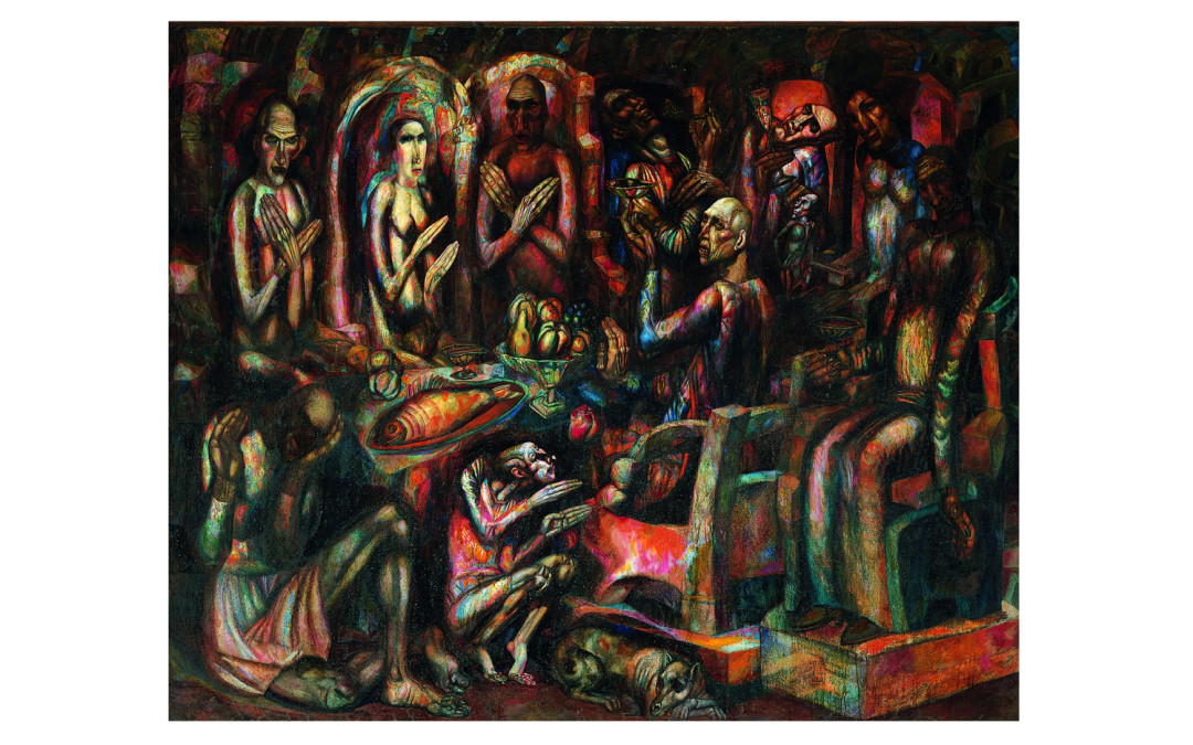 Павел Филонов, Пир королей, 1912-1913 гг.