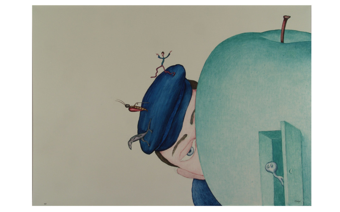 Виктор Пивоваров, Мальчик и червяк, 1997 г.