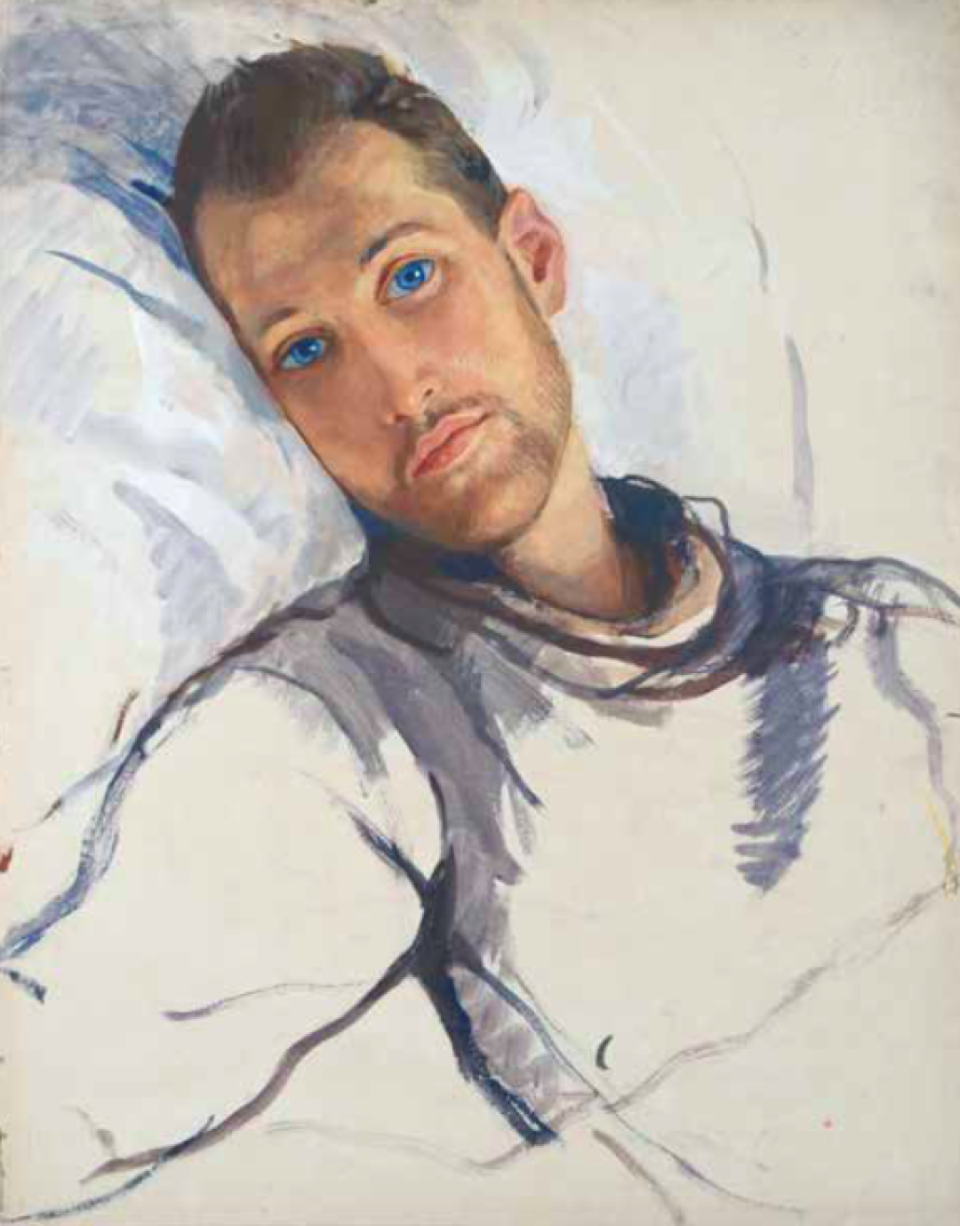 Зинаида Серебрякова. Портрет С. Р. Эрнста. 1922. Дар братьев Я. А. и И. А. Ржевских
