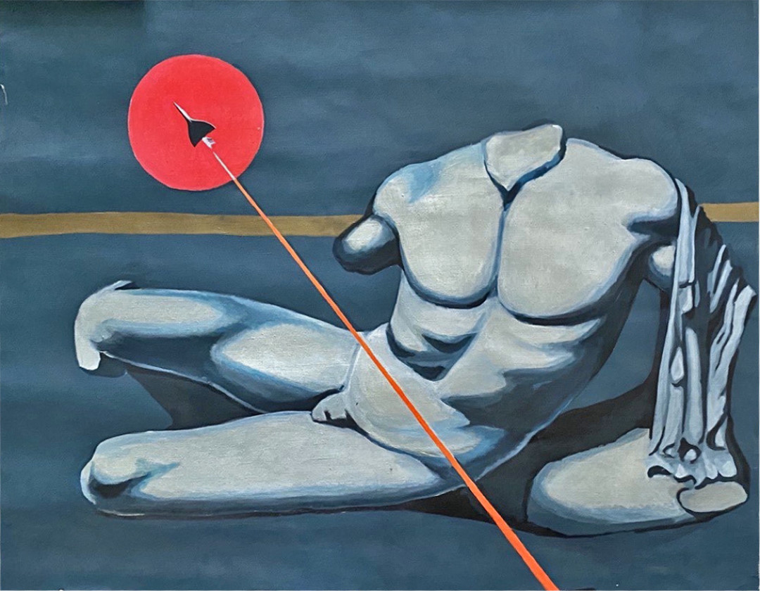 Новый мир. 1990 Холст, акрил.