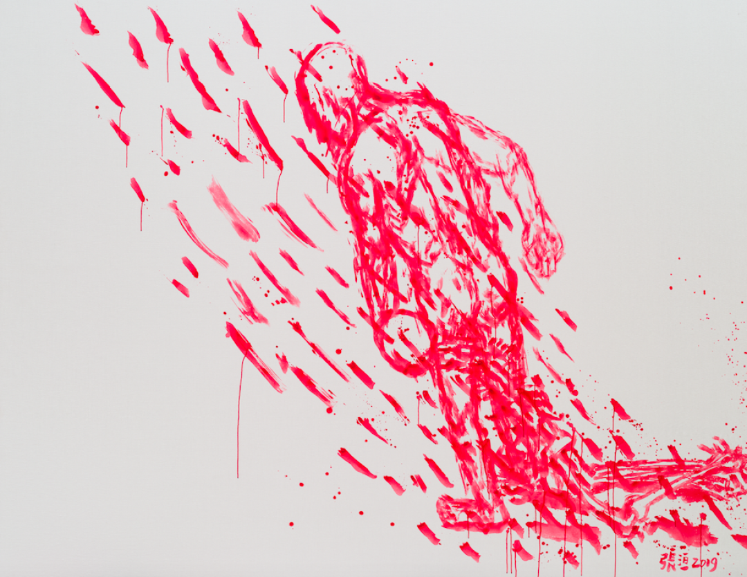 Перерождение №38. 2019 г. Холст, акрил