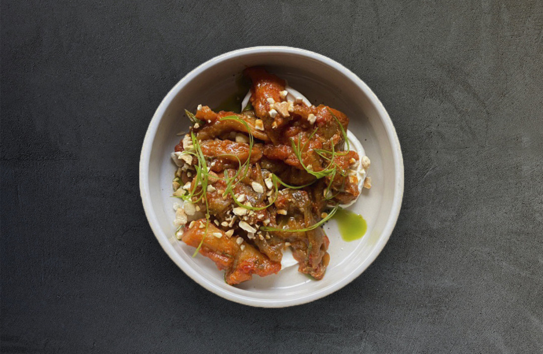 Баклажаны, маринованные с томатами