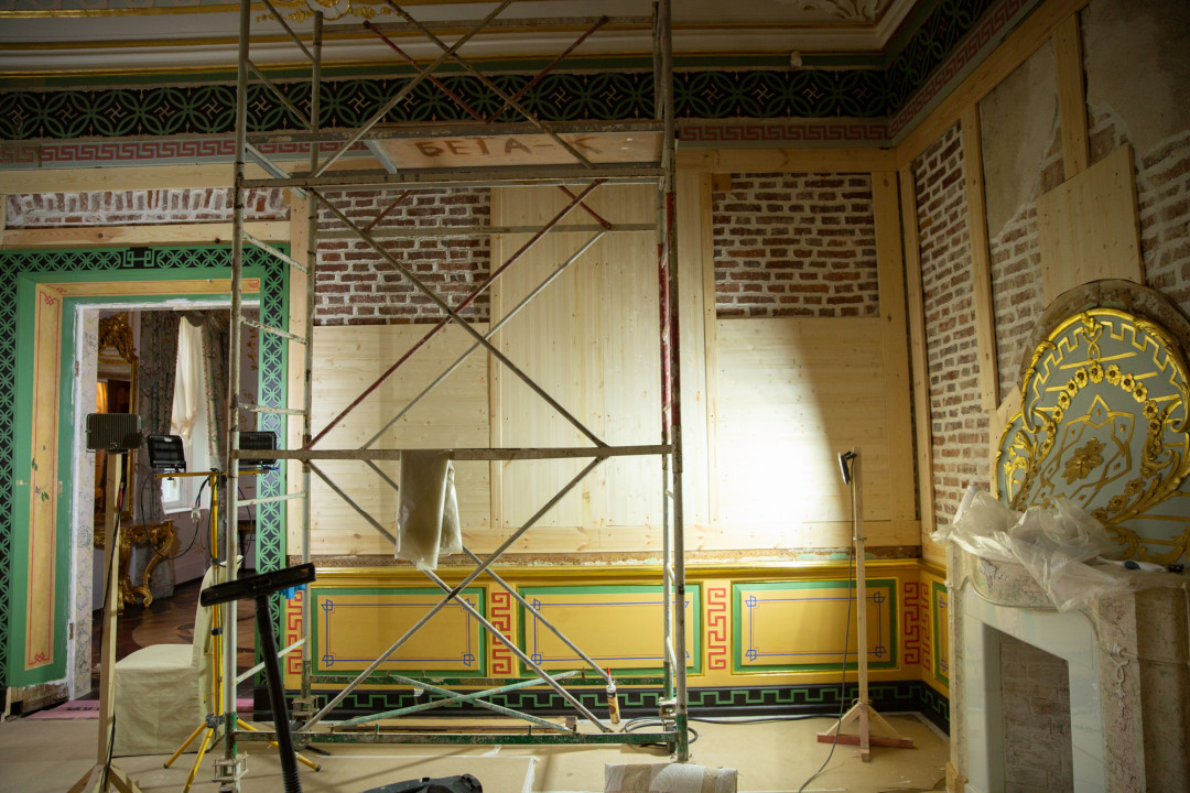 Работы в Малом китайском кабинете