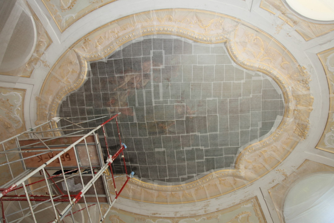 Реставрация уникального плафона