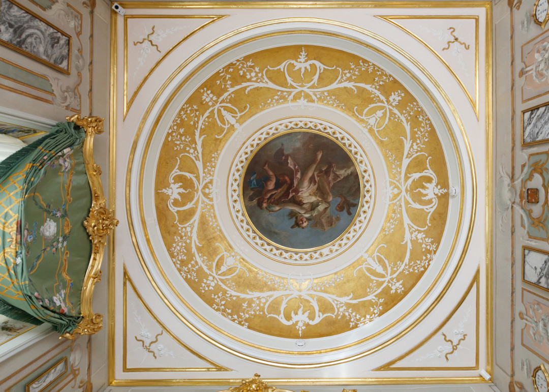 Плафон «Геометрия» кисти Гаспаро Дициани в Кабинете Павла