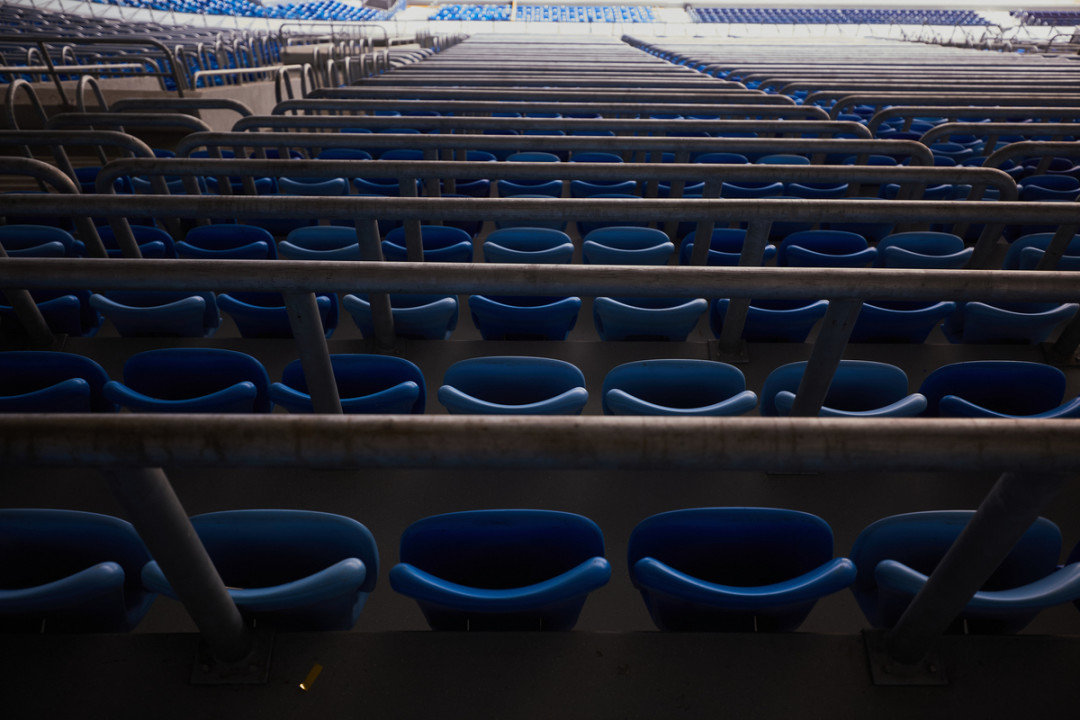 Стадион вмещает до 68 000 зрителей