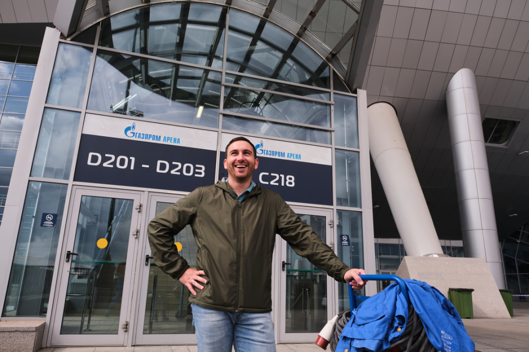 Константин Креминский, главный агроном «Газпром Арены»