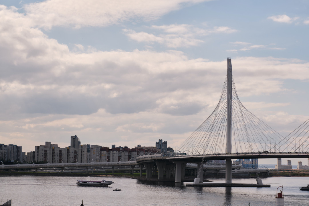 И на вантовый мост ЗСД