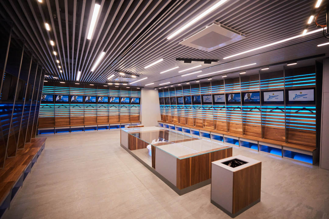 Сейчас в раздевалках тихо