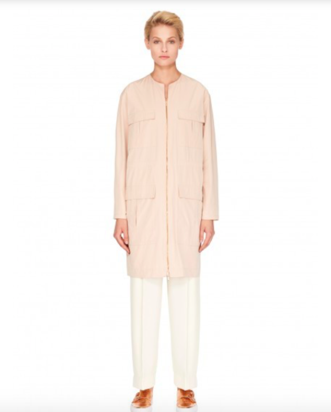 Тренч из хлопка Cedric Charlier, «У красного моста», наб. реки Мойки, 73, 17 950 руб.