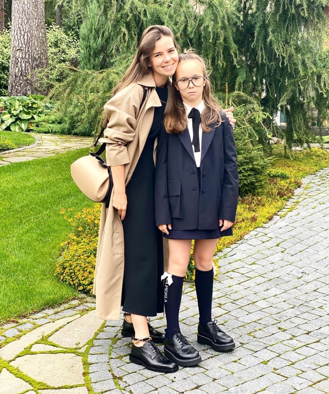 Владелица салона красоты Мария Смирнова с дочерью Эмилией Мушкаревой