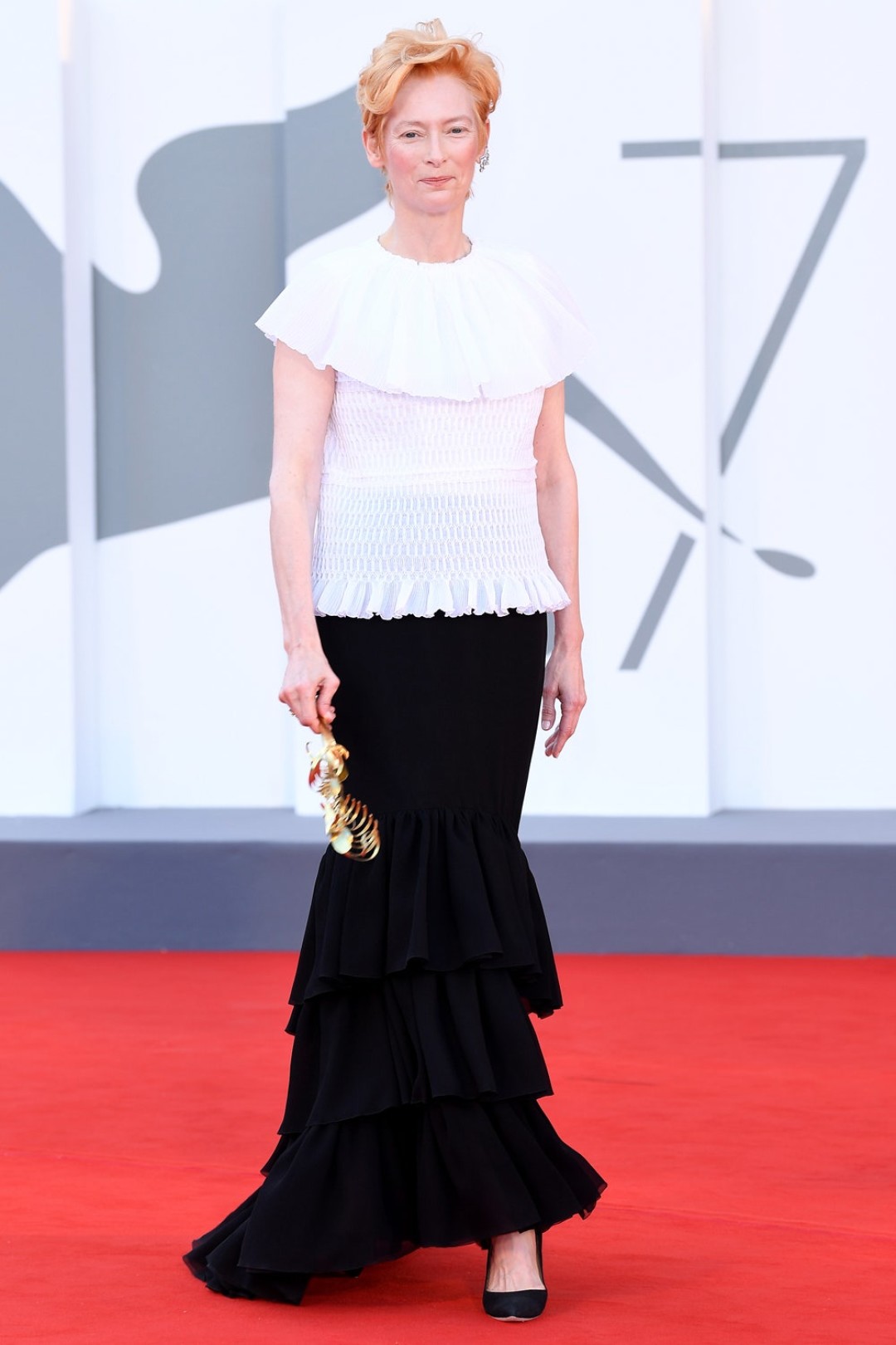 Тильда Суинтон в Chanel