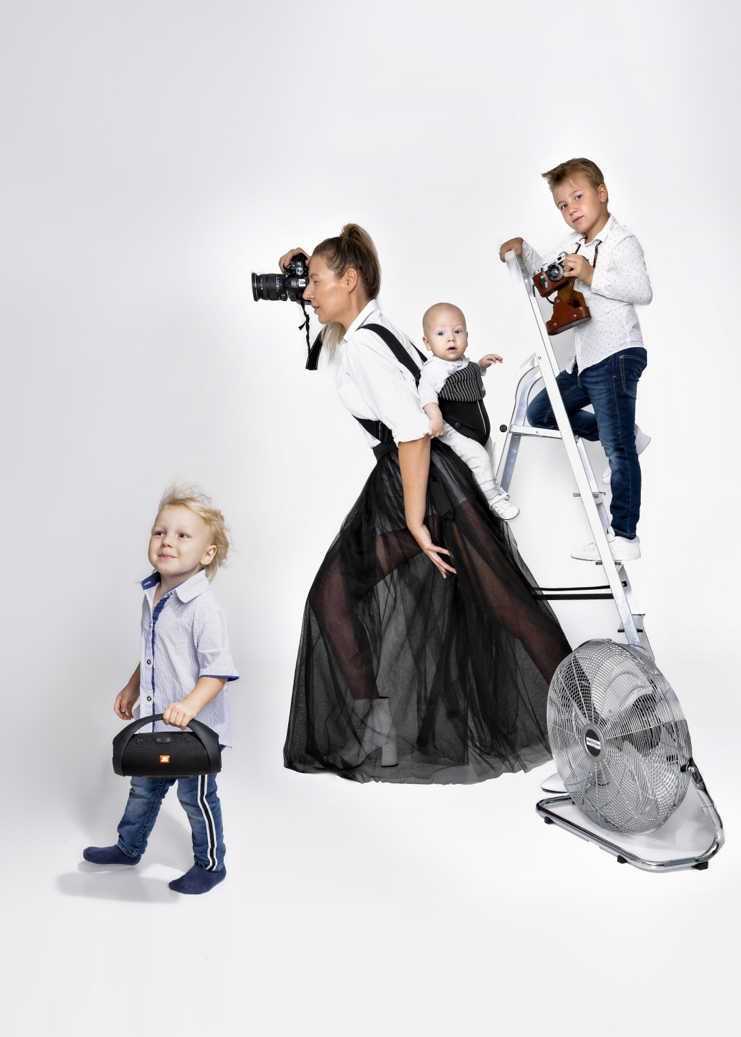 У Татьяны три сына, младшему — всего полгода