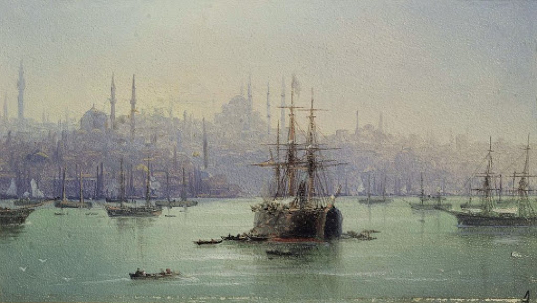 Иван Айвазовский. Золотой Рог. 1895.