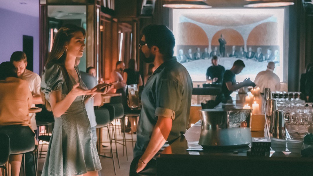 В конце августа в баре-ресторане прошли закрытые вечеринки #soundtest и #bartest