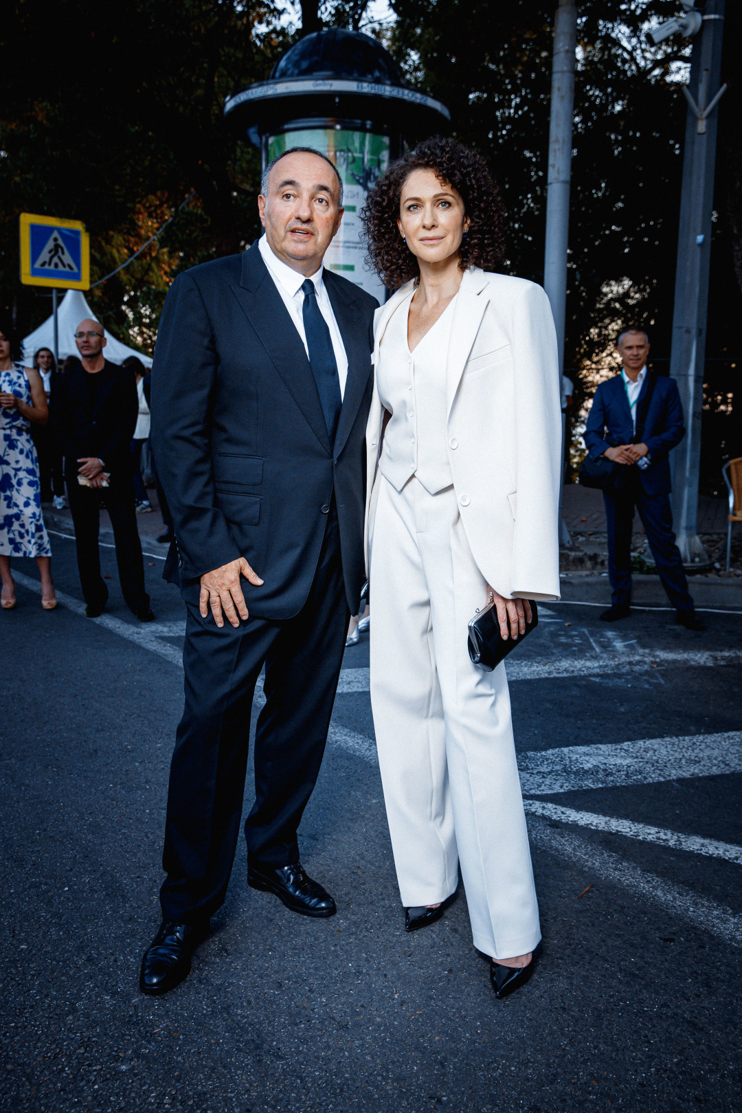 Александр Роднянский и Ксения Раппопрт в серьгах Mercury