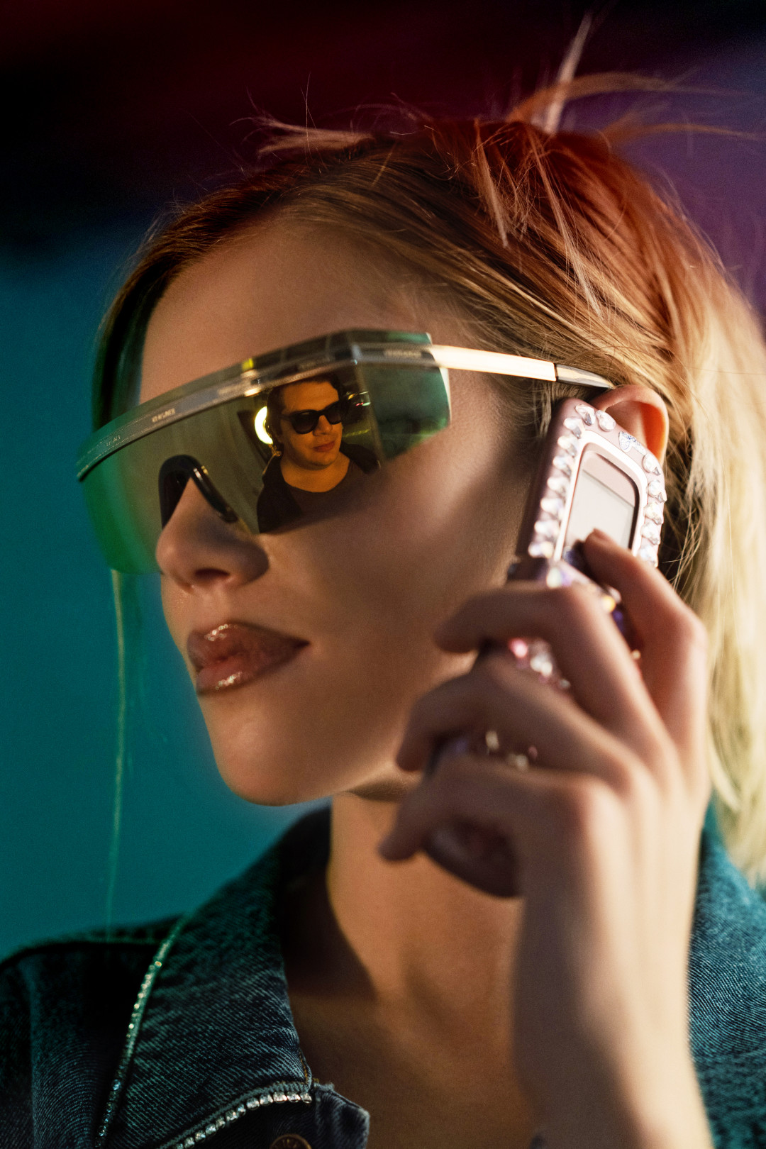 На Лизе: Очки Versace (ДЛТ)