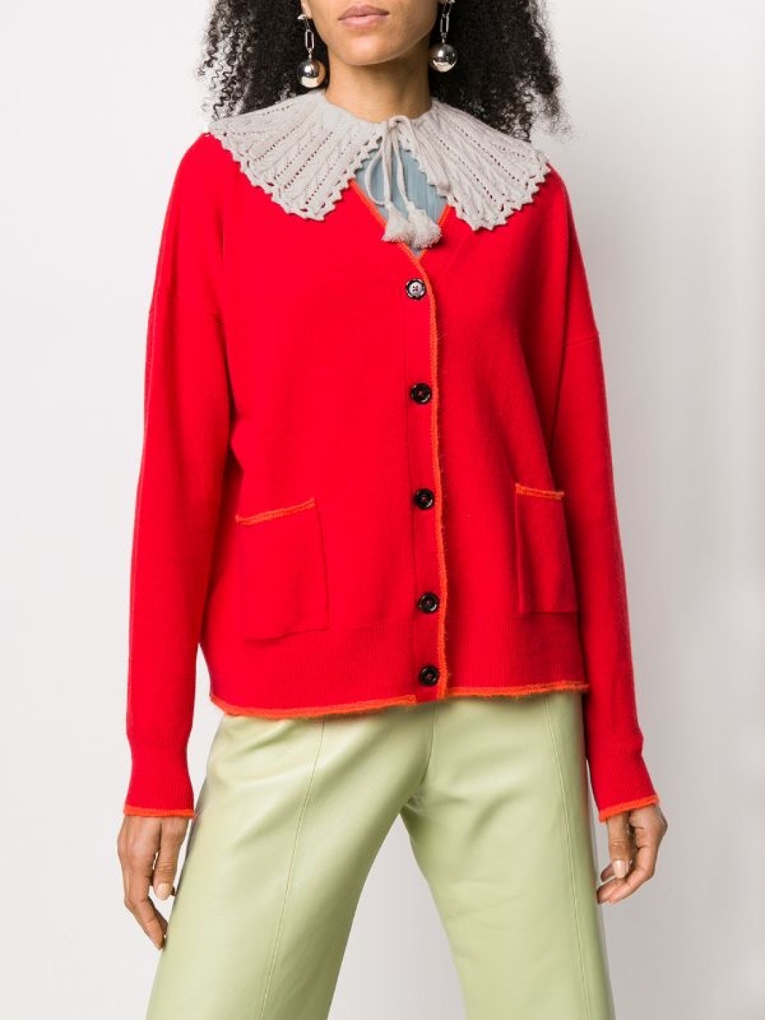 Вязаный воротник MSGM