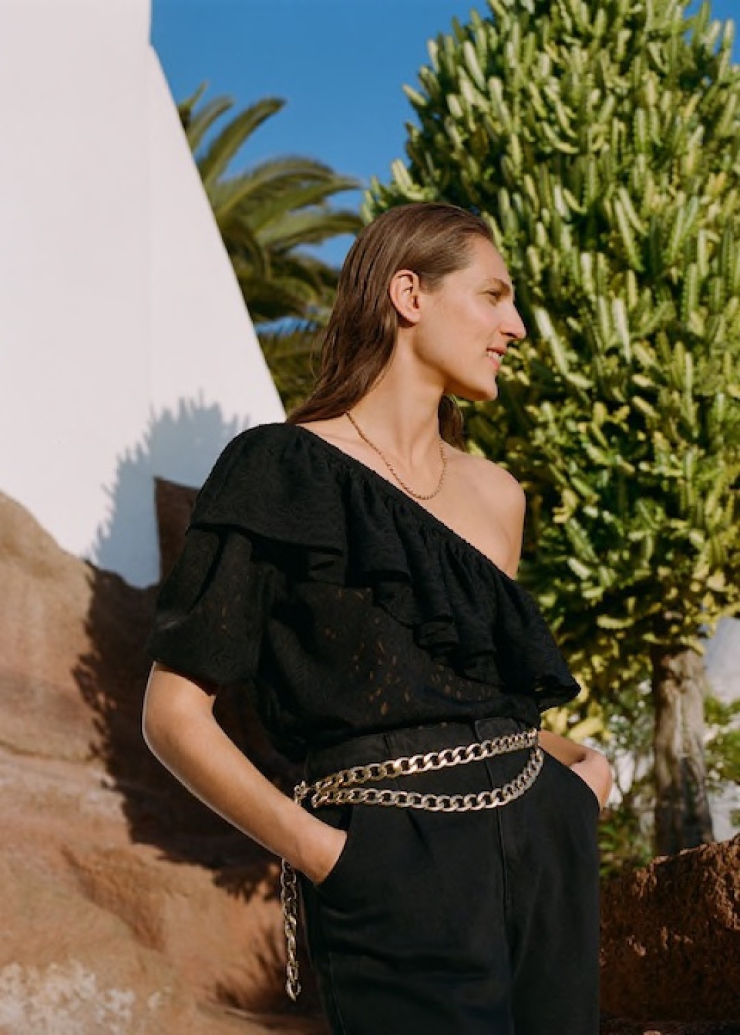 Ремень с цепочкой Zara